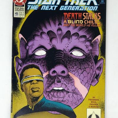 DC, STAR TREK THE NEXT GENERATION, 45