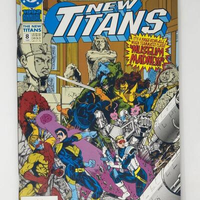DC, THE NEW TITANS 1992 ANNUAL, 8 ECLIPSO THE DARKNESS WITHIN