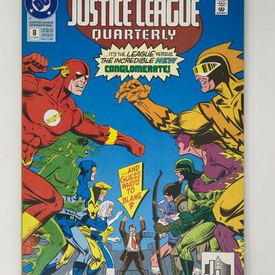 DC, JUSTICE LEAGUE INTERNATIONAL 8 Quarterly 