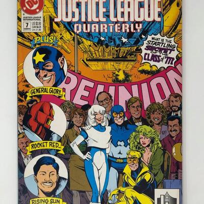 DC, JUSTICE LEAGUE INTERNATIONAL QUARTERLY, 7 