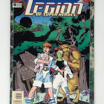 DC, LEGION OF SUPER HEROS ANNUAL, 5 ELSEWORLDS