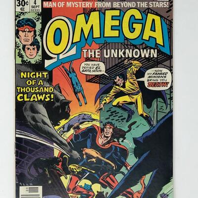 MARVEL OMEGA THE UNKNOWN no 4 