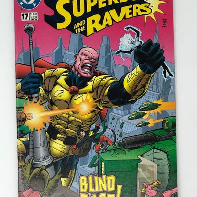 DC SUPERBOY AND THE RAVERS no 17 BILND RAGE