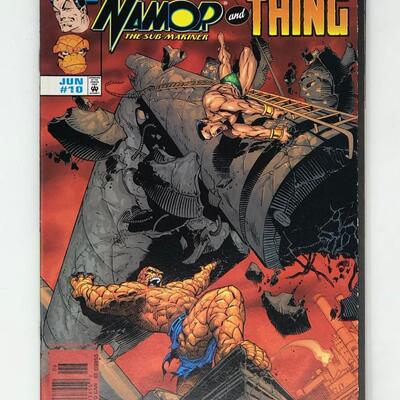 MARVEL TEAM UP 10 namor and thing 