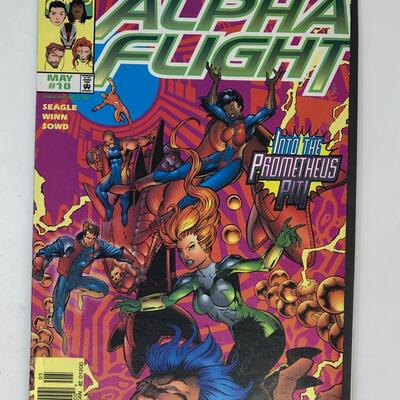 MARVEL ALPHA FLIGHT 10 