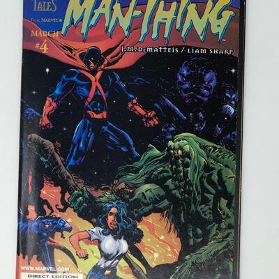 MARVEL MAN THING 4 strange tales 