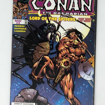 MARVEL CONAN lord of the spiders no 3 