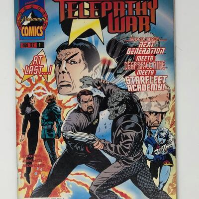 MARVEL STAR TREK THELEPATHY WAR 1 