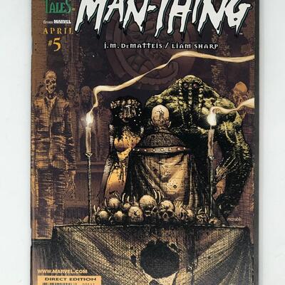 MARVEL MAN THING 5 strange tales 