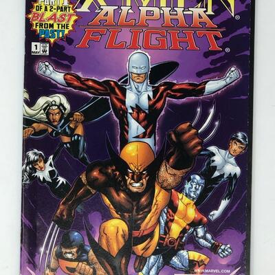 MARVEL x-men alpha flight 1 of 2 
