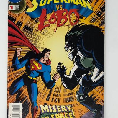 DC superman vs lobo 1 