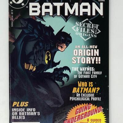 DC batman secret files oct 97 