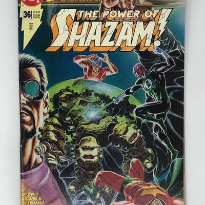 DC power of shazam BENT / CREASED no 36 
