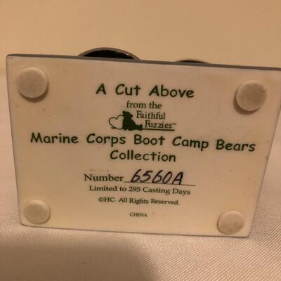Lot 34 - Hamilton Collection Marine Corp Bears