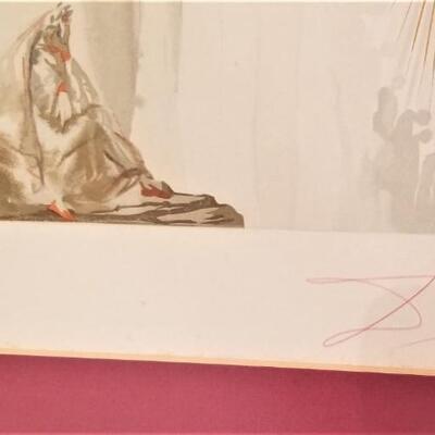 Lot #114  Two Salvador Dali Woodblock prints "The Divine Comedy" - 1960's