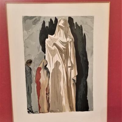 Lot #114  Two Salvador Dali Woodblock prints "The Divine Comedy" - 1960's