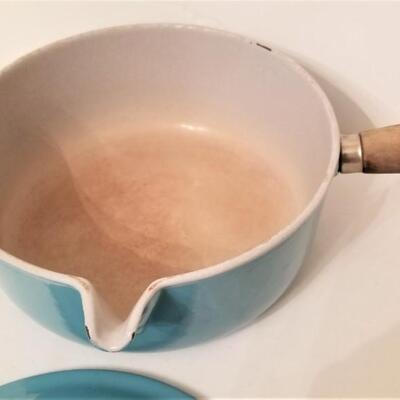 Lot #115  Two pieces vintage Le Creuset - saucepan and casserole