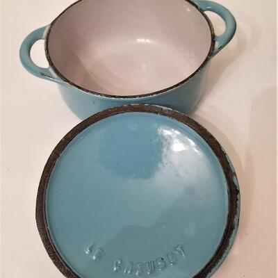 Lot #115  Two pieces vintage Le Creuset - saucepan and casserole