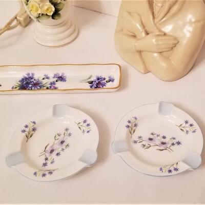 Lot #116  Vintage Decorative Lot - perfume lame