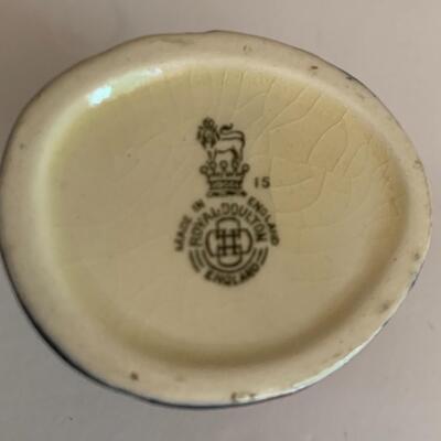 Lot 44:  Antique Carved Bottle Opener, Royal Daulton  Mug, Antique Decanter set and more...