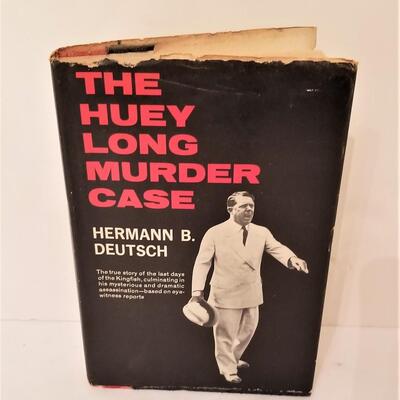Lot #132  First Edition copy of The Huey Long Murder Case (1963)
