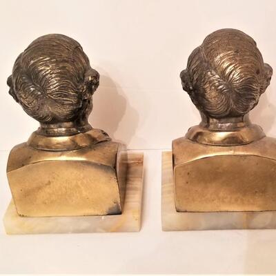 Lot #133 Handsome Vintage pair of Robert E. Lee bookends