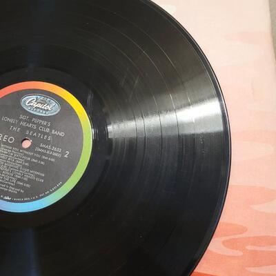 Lot 192: Vintage 1967 St. PEPPERS LONELY HEARTS CLUB Vinyl LP