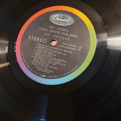 Lot 192: Vintage 1967 St. PEPPERS LONELY HEARTS CLUB Vinyl LP