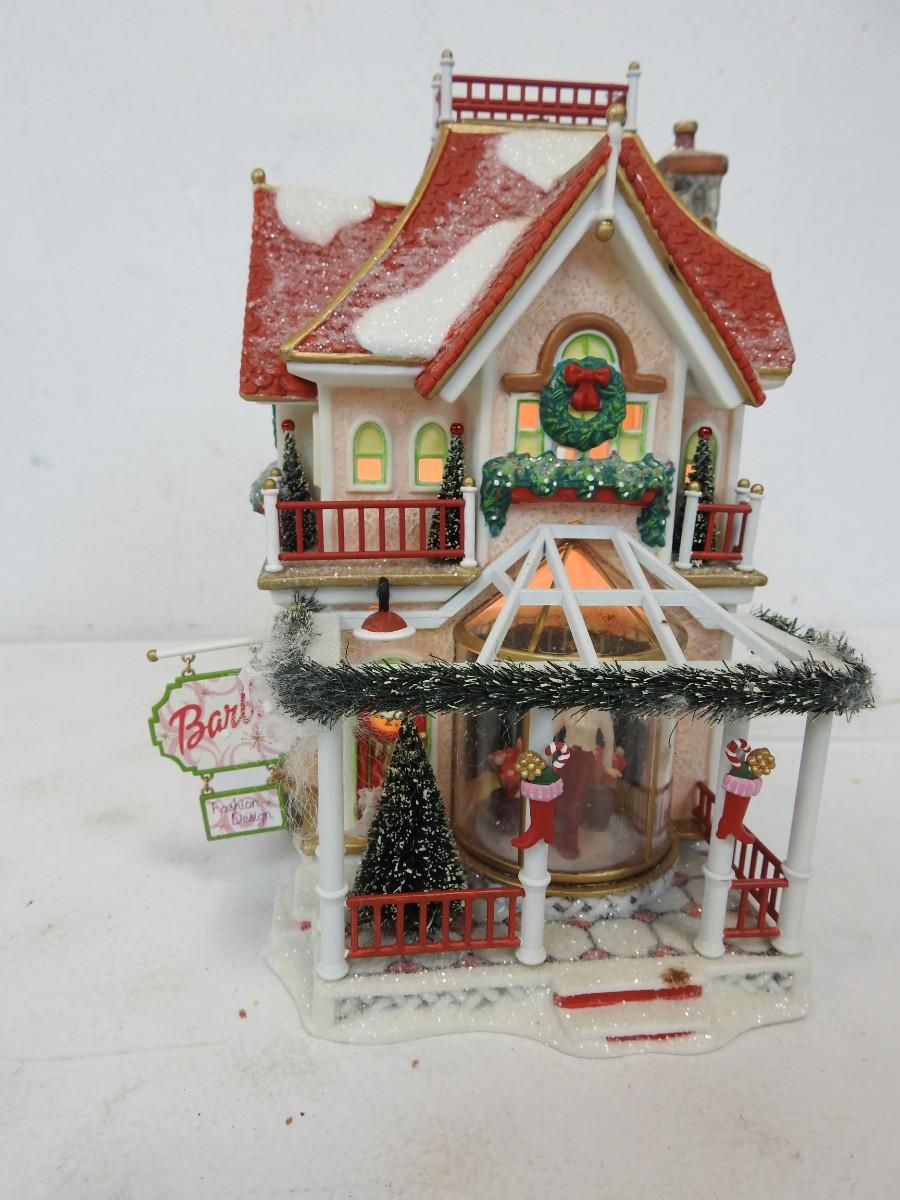Department 56 Barbie Boutique, Missing Top "1 2 3" sign | EstateSales.org