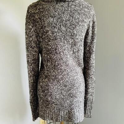 LOT 178  BULKY KNIT SWEATER DRESS BY RELAIS SIZE L