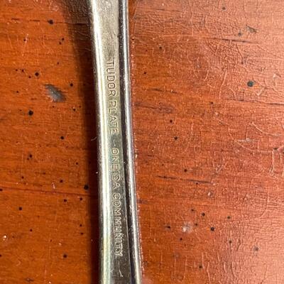 Lot 124-Silver-plated Flatware