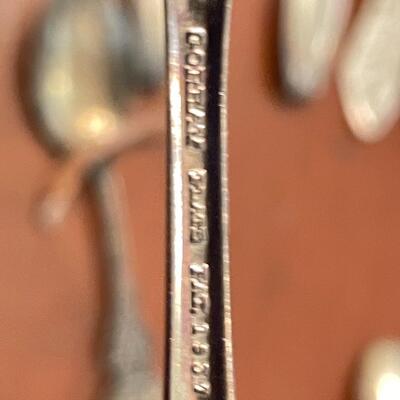 Lot 124-Silver-plated Flatware