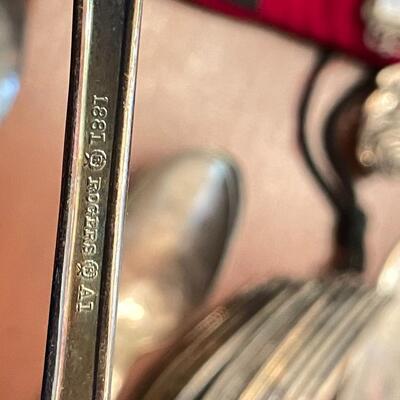Lot 124-Silver-plated Flatware