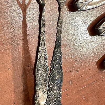 Lot 124-Silver-plated Flatware