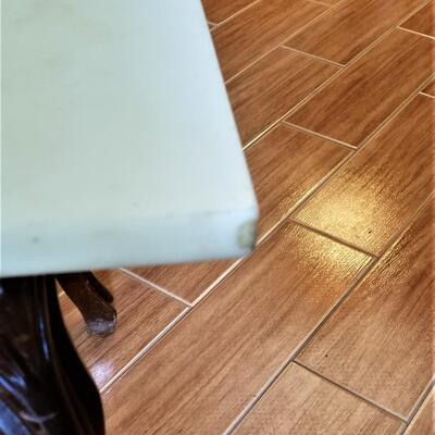 Lot #136  Marble Top Coffee Table
