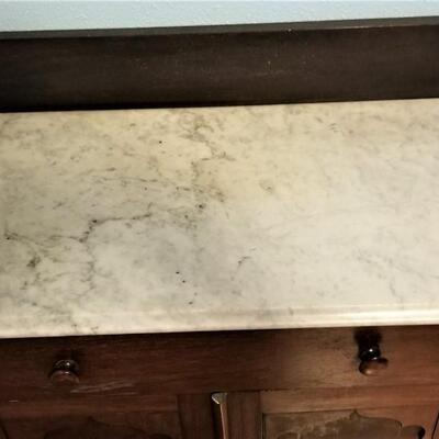 Lot #146  Antique Marble Top Washstand