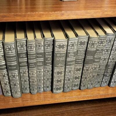 Lot #148  Lot of over 100 hardcover books (bookcase not included).