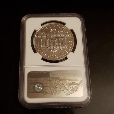 2012 Austria S 1 .5 E Vienna  Philharmonic 1 Oz silver coin MS 69