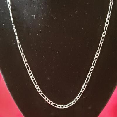 Sterling silver necklace 20 in 15 g 
