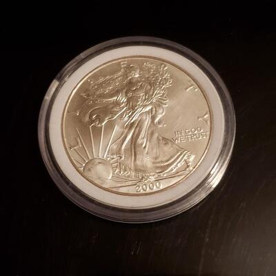2000 American silver eagle 