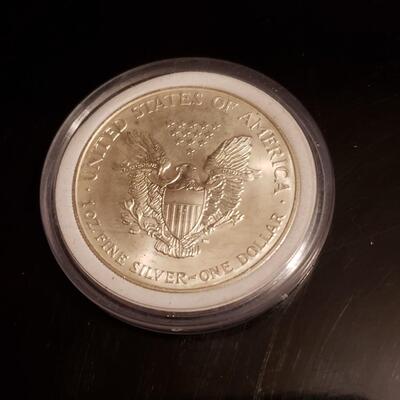 2000 American silver eagle 