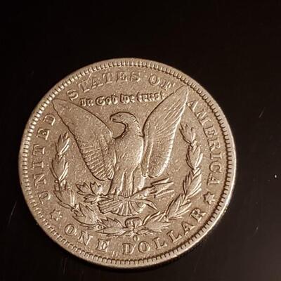 1879 O  Reverse of 78 morgan silver dollar 