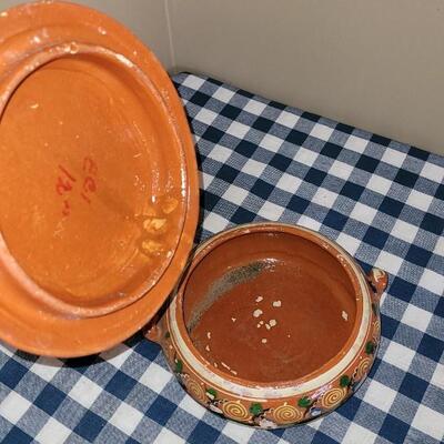 Lot 209: Ceramic Dish with Lid