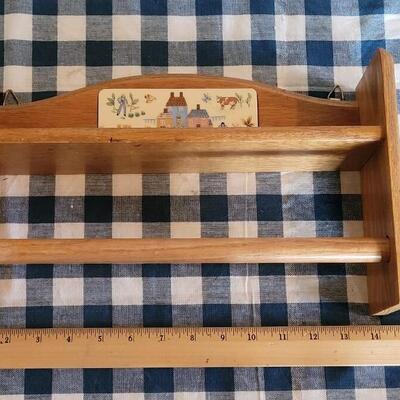 Lot 219: Good Wood Paper Towel Holder