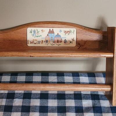 Lot 219: Good Wood Paper Towel Holder