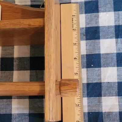 Lot 219: Good Wood Paper Towel Holder