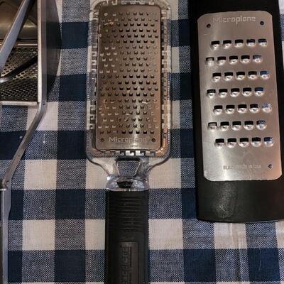 Lot 228: Microplaners and Press