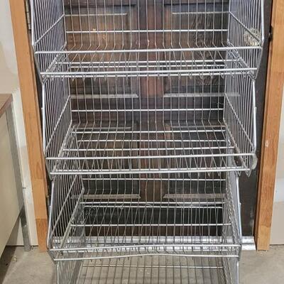 Lot 236: Metal Rack (D) - has some bent areas