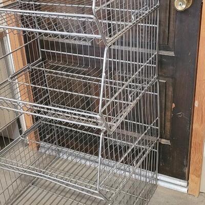 Lot 236: Metal Rack (D) - has some bent areas
