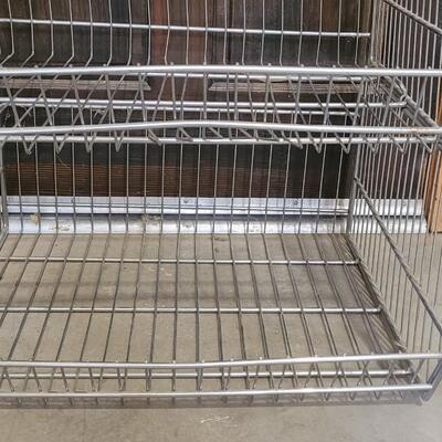 Lot 236: Metal Rack (D) - has some bent areas